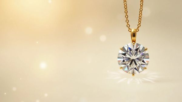 D'un simple symbole à l'œuvre d'art : le pendentif diamant